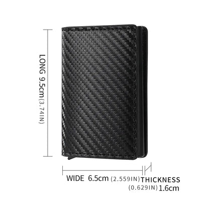 Pointbazzar™ Carbon Fiber Wallet for Men