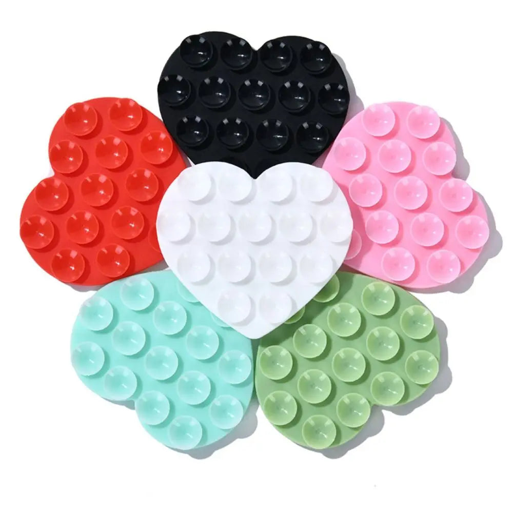 Pointbazzar™ Heart-shape Sucker Support Silicone