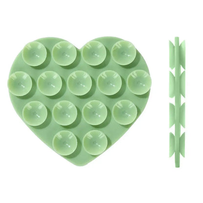 Pointbazzar™ Heart-shape Sucker Support Silicone