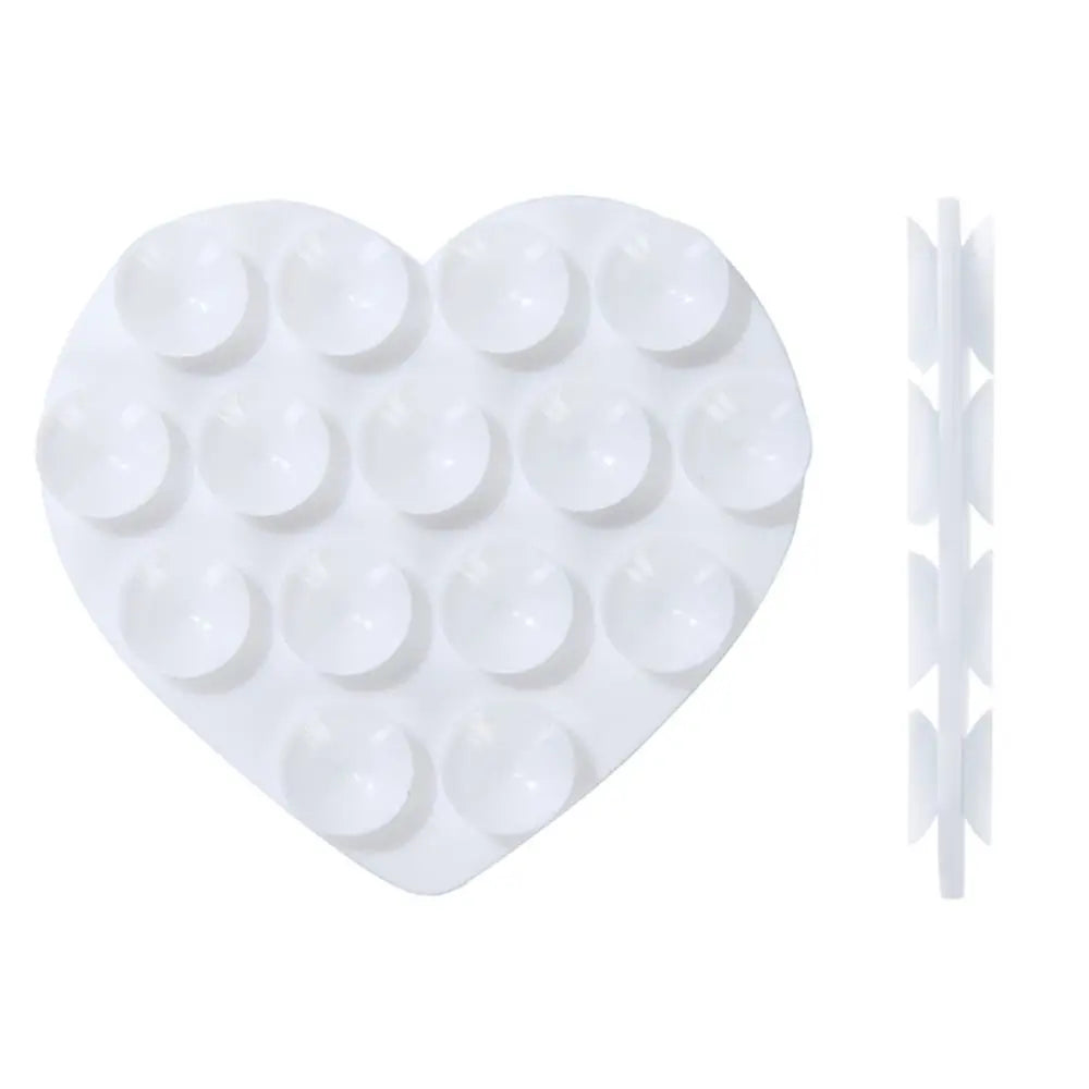 Pointbazzar™ Heart-shape Sucker Support Silicone