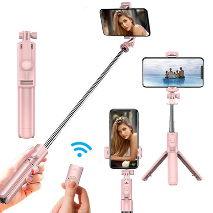 Pointbazzar™ Wireless Selfie Stick Tripod Stand with Bluetooth