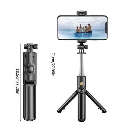 Pointbazzar™ Wireless Selfie Stick Tripod Stand with Bluetooth