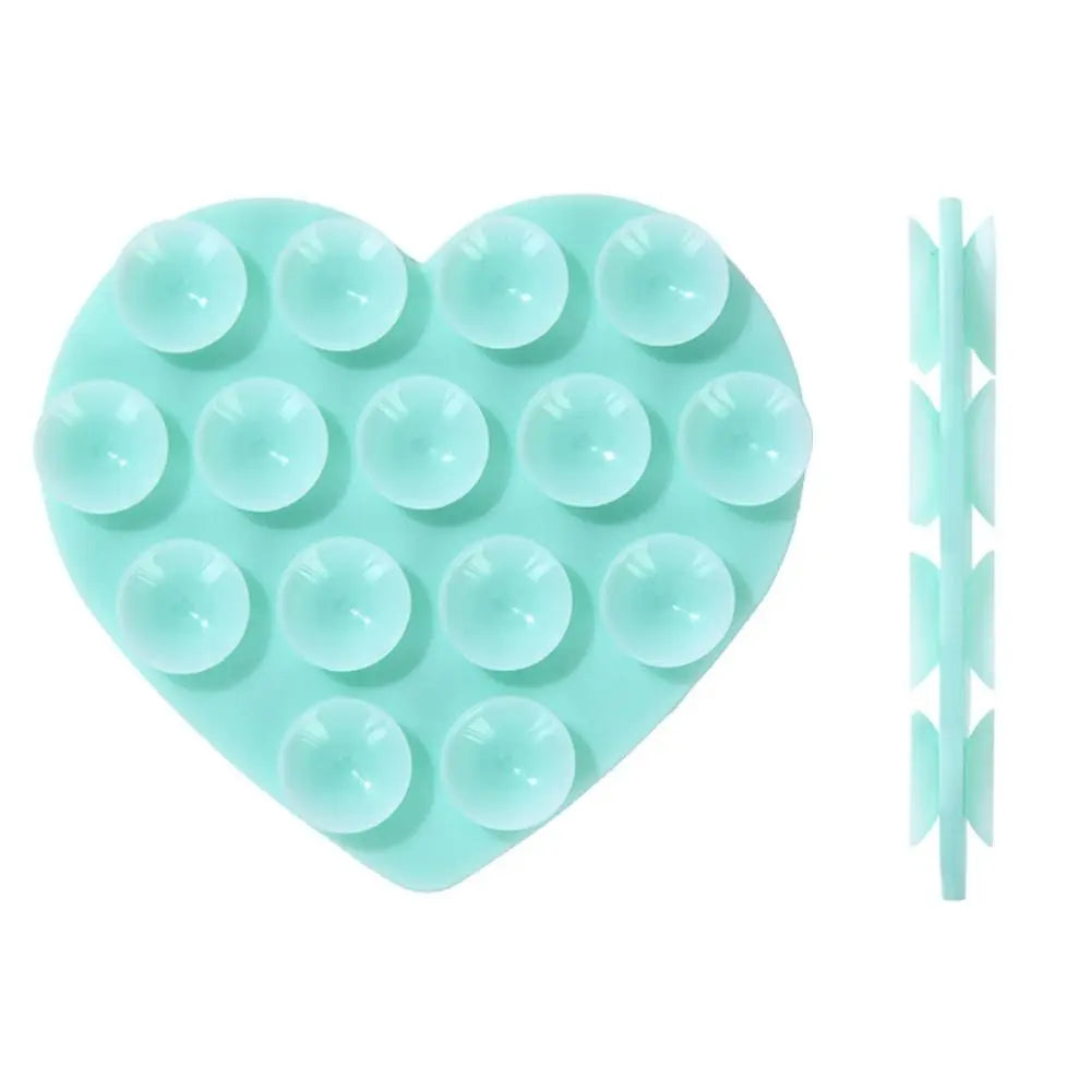 Pointbazzar™ Heart-shape Sucker Support Silicone