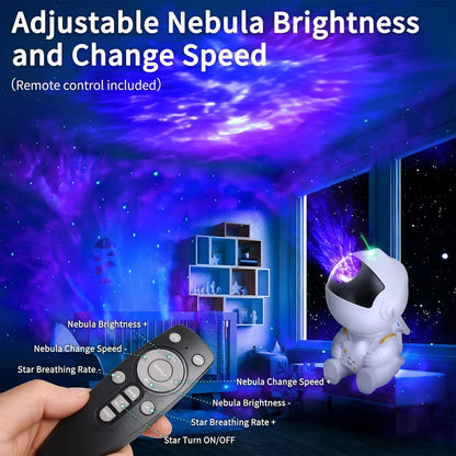 Pointbazzar™ Galaxy Star Astronaut Projector