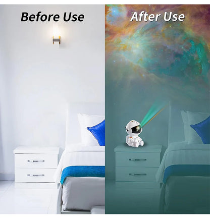 Pointbazzar™ Galaxy Star Astronaut Projector