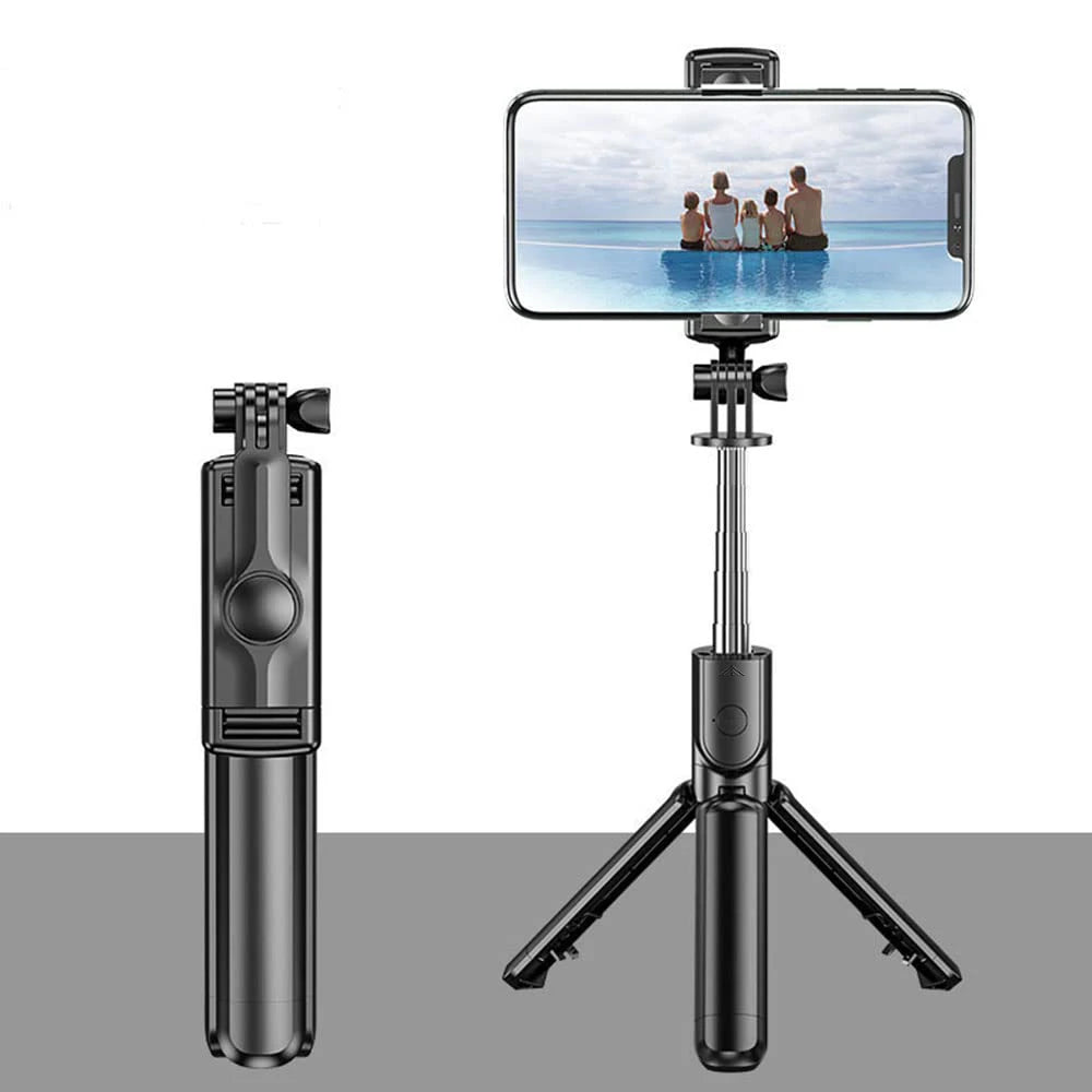 Pointbazzar™ Wireless Selfie Stick Tripod Stand with Bluetooth