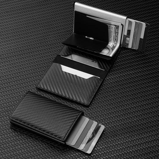 Pointbazzar™ Carbon Fiber Wallet for Men