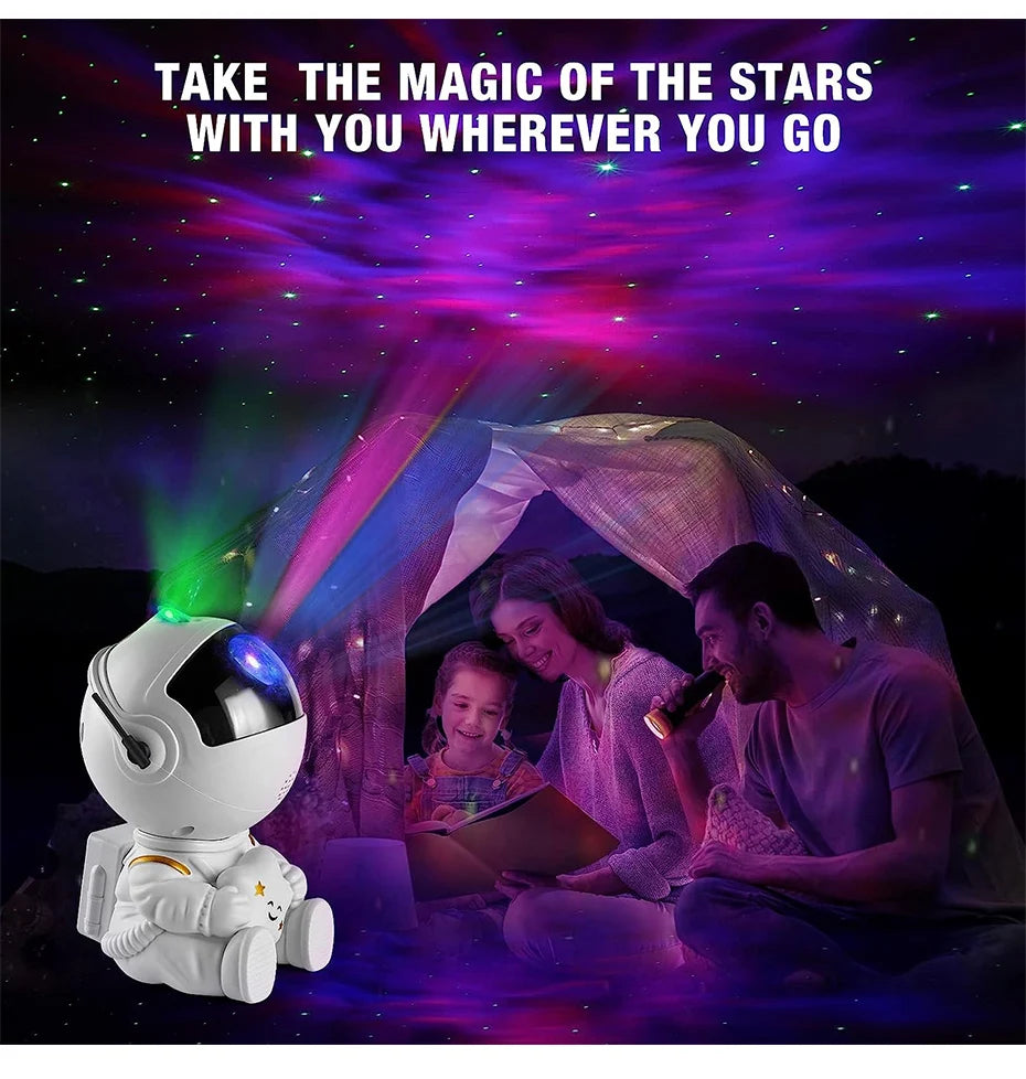 Pointbazzar™ Galaxy Star Astronaut Projector