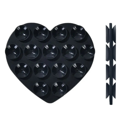 Pointbazzar™ Heart-shape Sucker Support Silicone